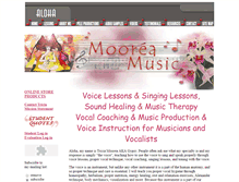 Tablet Screenshot of mooreamusicpele.com